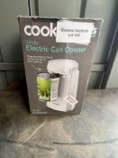 Cookworks Can Opener - White. RRP £19.99 - GRADE U