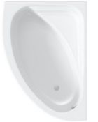 RRP £429.Orchard Elsdon left handed offset corner bath 1500mm Product code: ELS1050L. 1 x 1800mm fr