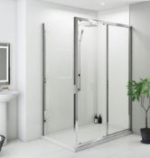 RRP £239. 1 x 2400 x 1200mm PVC Orchard Wet Wall Panel. White Gloss