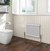Trader Pallet. 2 x 1700mm Single Ended Baths. 1 x White, 2 Column Modern Radiator. Large 1700 x 800