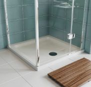 800x800mm Stone Resin Slimline Shower Tray. RRP £270