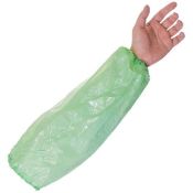 6000 Oversleeves Polythene Green Economy E16230 One Size, 3 Packs of 2000