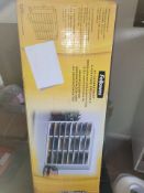 Fellowes 24 Compartment Literature Organizer 25041 Dove Grey