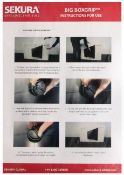 24 x Rf Sekura¨ Am Self-Retracting Boxgrip 2-Alarm With 100Cm Lanyards Black D1S