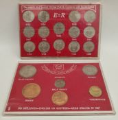 Coins 1967 Coinage of Great Britain & Scottish Shillings