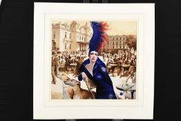 Rare Limited Edition on Canvas by the Monaco based Artist Viatcheslav Plotnikov. One of only Nine.