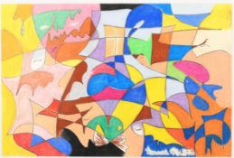 Original Pastel by Kauveh Rusta