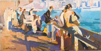 Original Oil on Canvas by Artist Luk Kwok Yuen