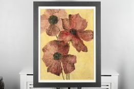 Original Mixed Media Painting by American Artist Robert Holman