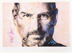 Rare Limited Edition by Sidney Maurer of Steve Jobs