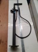 Matt Black Free Standing Designer Bath Shower Mono Mixer Tap. Some marks. Minor damage to the base.