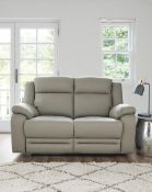 (P) RRP £1,989.00. Croft Leather Recliner 2 Seater Grey. Product Code: XO844PS. The Croft Two Seat