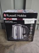 Russell Hobbs 20462 Quiet Boil Kettle, STAINLES STEEL RRP £39.99 - GRADE U Russell Hobbs 20462 Quiet