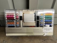 167 PIECE PROFESSIONAL SEWING KIT. RRP £29.99 - GRADE U 167 PIECE PROFESSIONAL SEWING KIT. RRP £29.