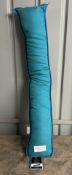 LAWRANCE CAPRINOÂ BOLSTER PILLOW CASE COVER King 5ft (60''), Teal. RP £9.99 - GRADE U LAWRANCE