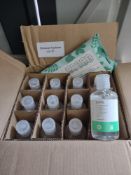 Pura Hand Sanitiser Gel With Pack Of 24 Pura Hand Wipes. RRP £17.99 - GRADE A Pura Hand Sanitiser