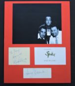 THE GOONS Original signatures