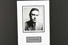 PAUL WELLER Original signature