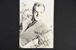 BOB HOPE Original signature