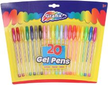 Grafix 20 Gel Pens