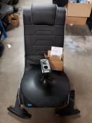 (10H) RRP £299.99. X-Rocker Evo Pro 4.1 Gaming Chair. (Lot Contains Chair Body, 2x Arms, Pedest...