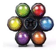 (7I) Lot RRP £297.00. 14x Items. 3x Idance Disco Lights RRP £25.00 Each. 3x He Lightshow Water...