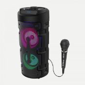 (6H) Lot RRP £90. 3x iDance Typhoon 101 MK2 Wireless Bluetooth Party System RRP £30 Each. (All...