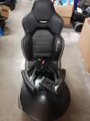 (10G) RRP £399.00. X-Rocker Evo Elite 4.1 RGB LED Pedestal Chair. (Lot Contains Chair Body, 2x...