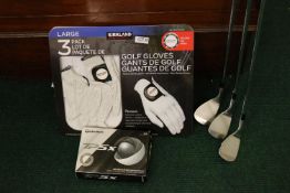 3 PIECE KIRLAND GOLF WEDGE SET stock from our private jet charter.