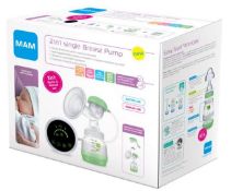 (64/7B) 2x MAM Baby Items. 1x 2 In 1 Single Breast Pump RRP £139. 1x Electric Steriliser & Ex