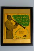 An Extremely Rare George Lewis Autographed and His New Orleans Stompers 7