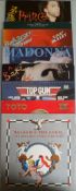 A Collection of 10 x Vinyl LPs - David Sylvian - Toto - Madonna - Bob Seger - Top Gun - Prince.