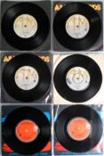 A Collection of 32 x The Police Vinyl Single Records. UK - Us Releases.