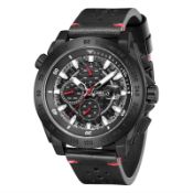 Gamages of London Ltd Edition Hand Assembled Industrialist Automatic Black - 5 Yr Warranty