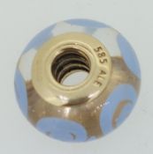14CT Gold Pand ora Charm 3.5G Murano 15Mm X 8.4Mm - Fully Hallmarked