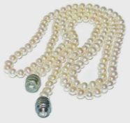 Certified 3 Ways Fresh Water & Tahitian Pearls Necklace 42
