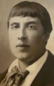 Attributed To Oscar Wild Portrait Framed Oil On Canvas 1850-1900