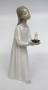 LladrÃ³ Figurine Girl in Nightdress with Chamberstick