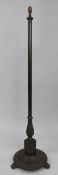 Heavy Bronze Metal Telescopic Bankers Standard Lamp