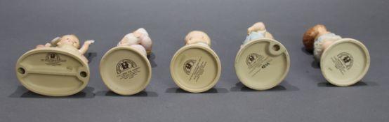 Set of 5 Lucie Atwell Memories of Yesterday Figurines