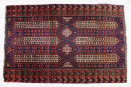 Antique Persian Rug 41 x 65 in