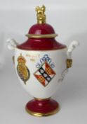 Royal Worcester Royal Marriage Vase