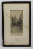 Early 20th c. Etching by W.Edwin Law