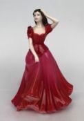 Coalport Figurine Debutante of the Year 1997 Poppy Ball