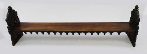Early 19th c. Ecclesiastical Rosewood Altar Table Stand