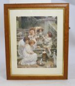 Romantic Print Set in Frame