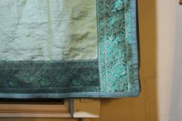Fine Indian Silk Bed Throw