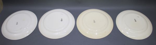 Set of 4 Mid 20th c. Royal Doulton Cabinet Plates
