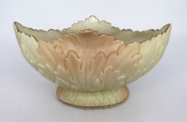 Locke & Co. Worcester Leaf Vase c.1910