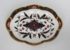 Royal Worcester Prince Regent Shaped Dish